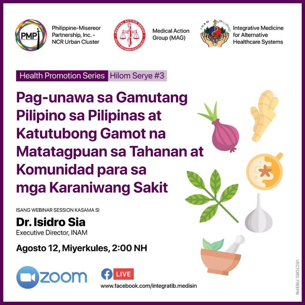 Invitation To Health Promotion Webinar Series Sangguniang Laiko Ng